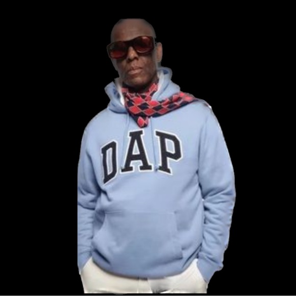 Medium Limited Edition DAP GAP Hoodie - Sky Blue - Picture 1 of 5